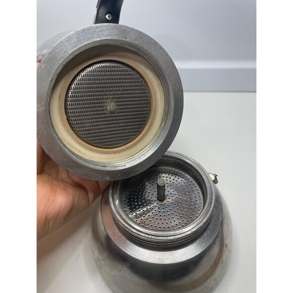 Bialetti Mukka Express Cappuccino Stovetop Maker Coffee espresso aluminum F24 - Picture 13 of 13